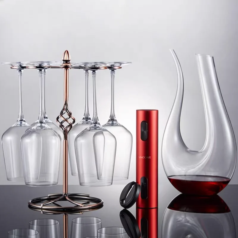 Vintage Fashion Eu - Nordic Vintage Iron Wine Rack ตกแต่งยุโรปใหม่สไตล์แฟชั่น