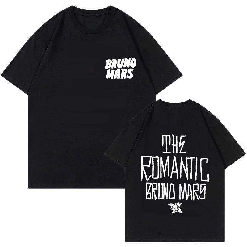 Vintage Fashion Eu - เสื้อยืดวินเทจลายบรูโน มาร์ส The Romantic Tour 2026