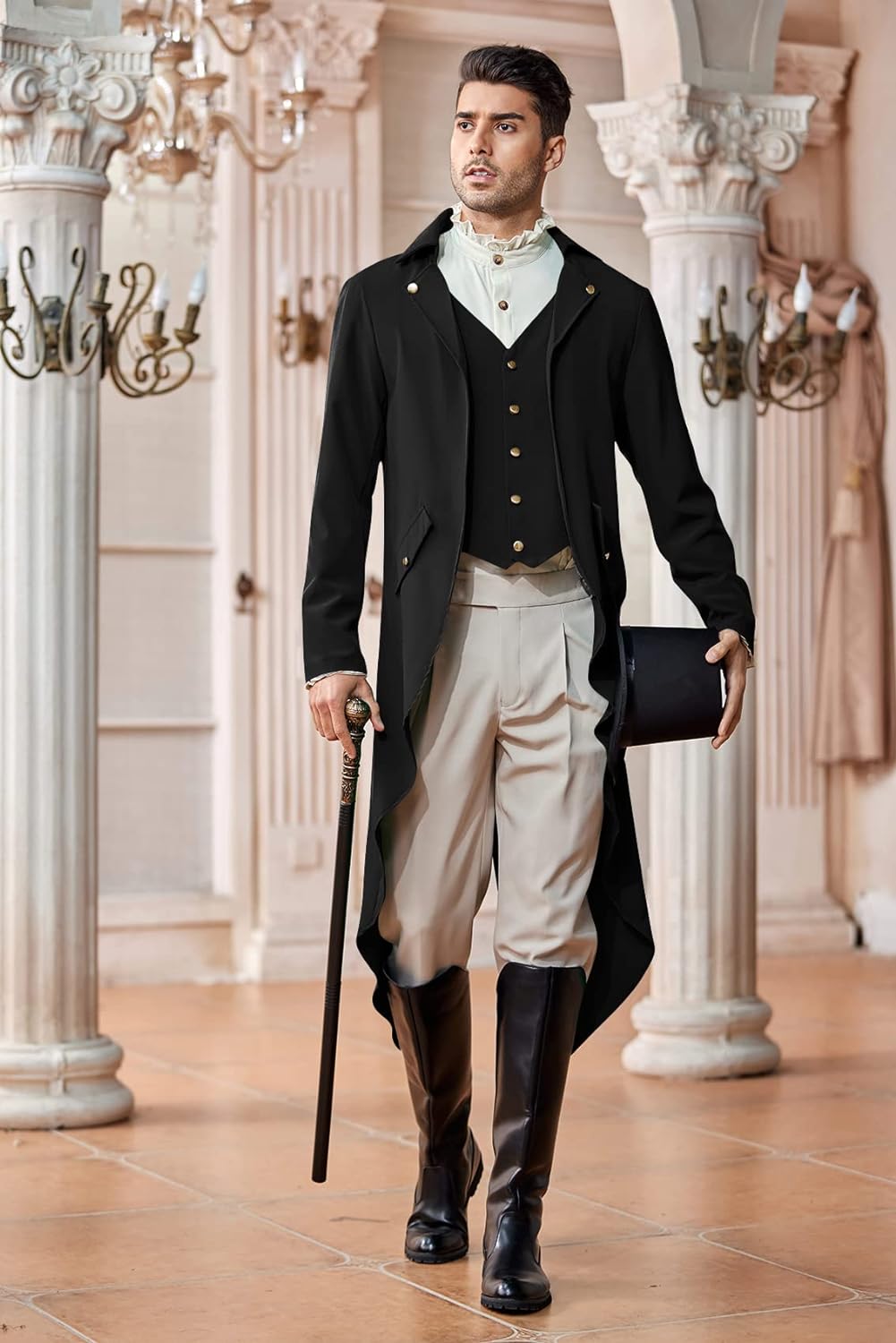 เสื้อแจ็คเก็ตสตีมพังก์สไตล์โกธ - Vintage Trench Coat บทวิจารณ์และราคา