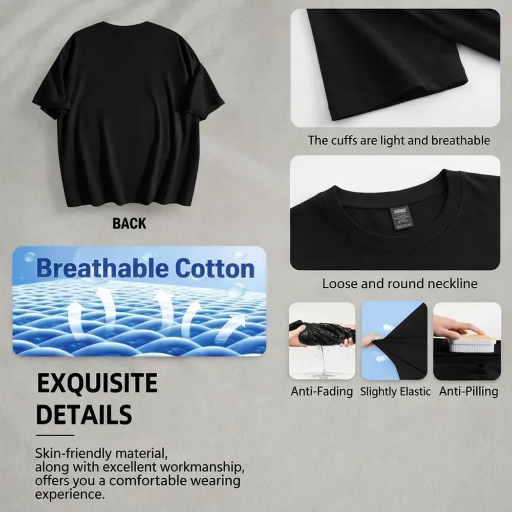 เสื้อยืดแขนสั้นผู้ชายสไตล์วินเ - Vintage Fashion Fabrics บทวิจารณ์และราคา