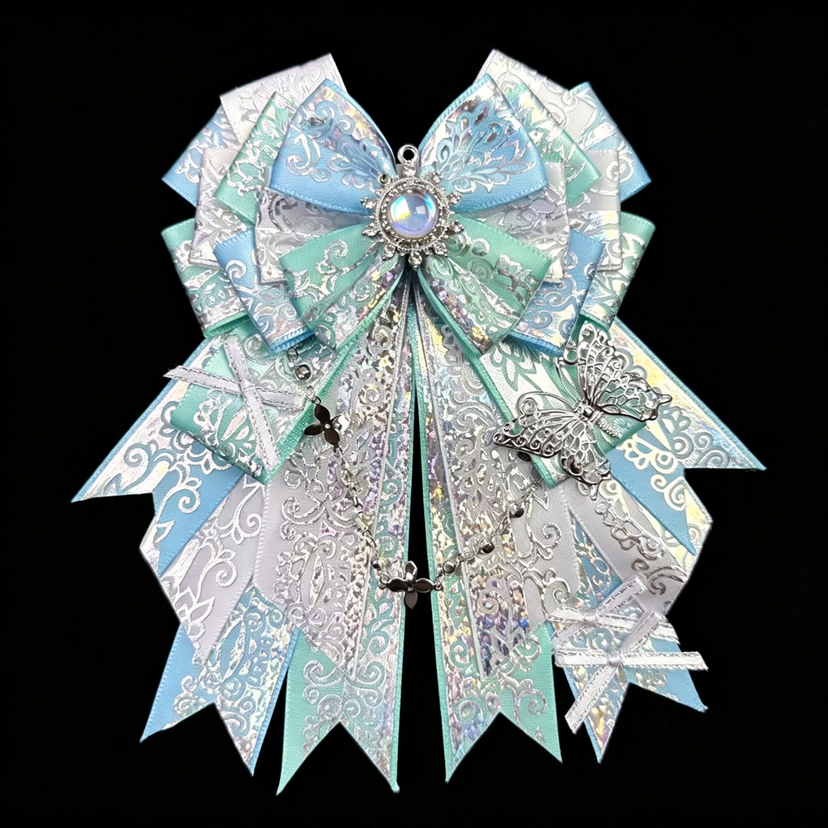 เข็มกลัดโบว์ริบบิ้นเลเซอร์สไตล - Vintage Fashion Exhibition บทวิจารณ์และราคา