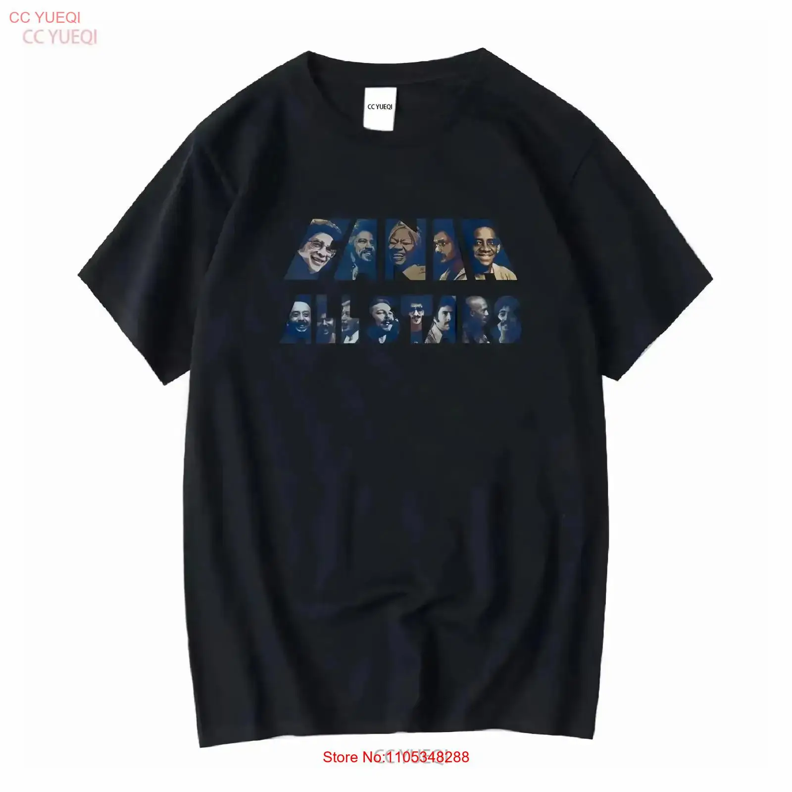 เสื้อยืด Fania All Stars Salsa - Vintage Fashion La บทวิจารณ์และราคา
