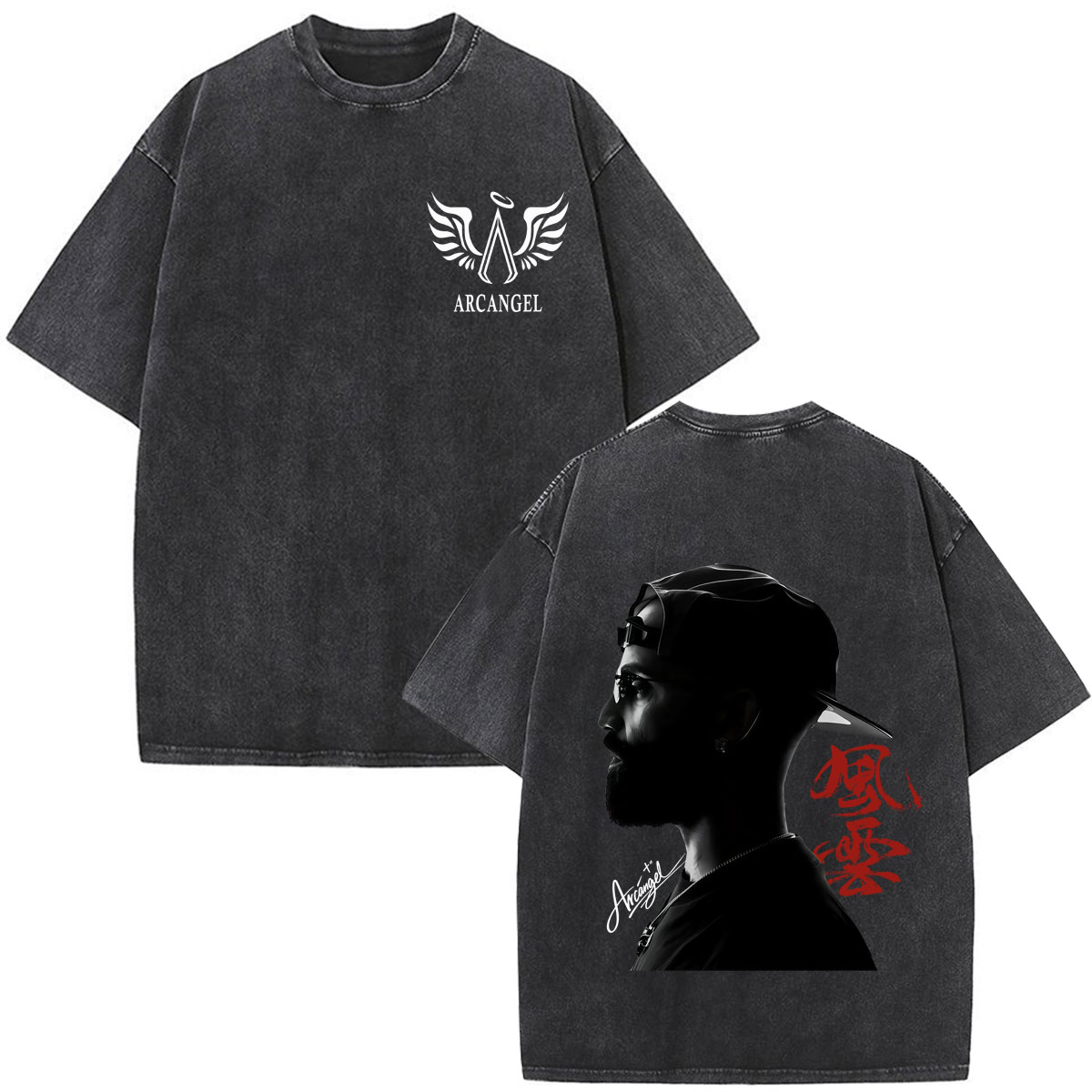 เสื้อยืดพิมพ์ลาย Arcangel La 8 - Vintage Fashion La บทวิจารณ์และราคา
