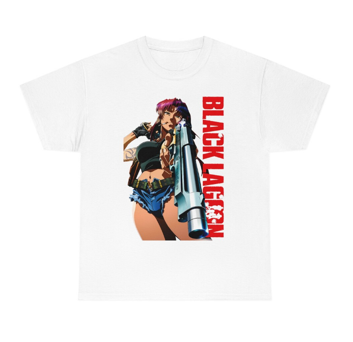 เสื้อยืดลายการ์ตูนญี่ปุ่น Blac - Vintage Fashion Eu บทวิจารณ์และราคา