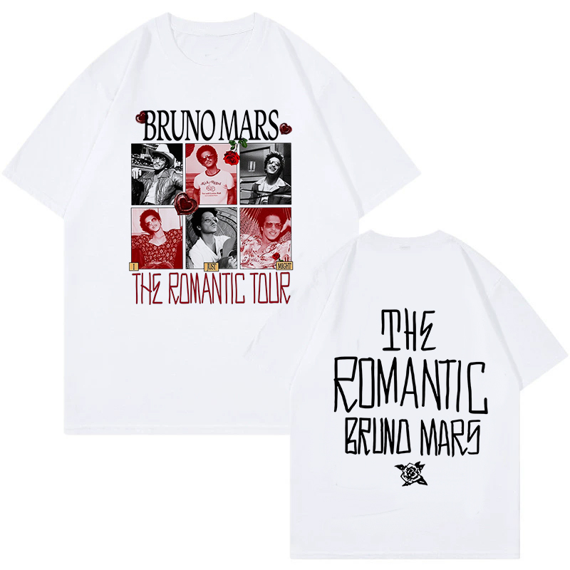 เสื้อยืดวินเทจลายบรูโน มาร์ส T - Vintage Fashion Eu บทวิจารณ์และราคา