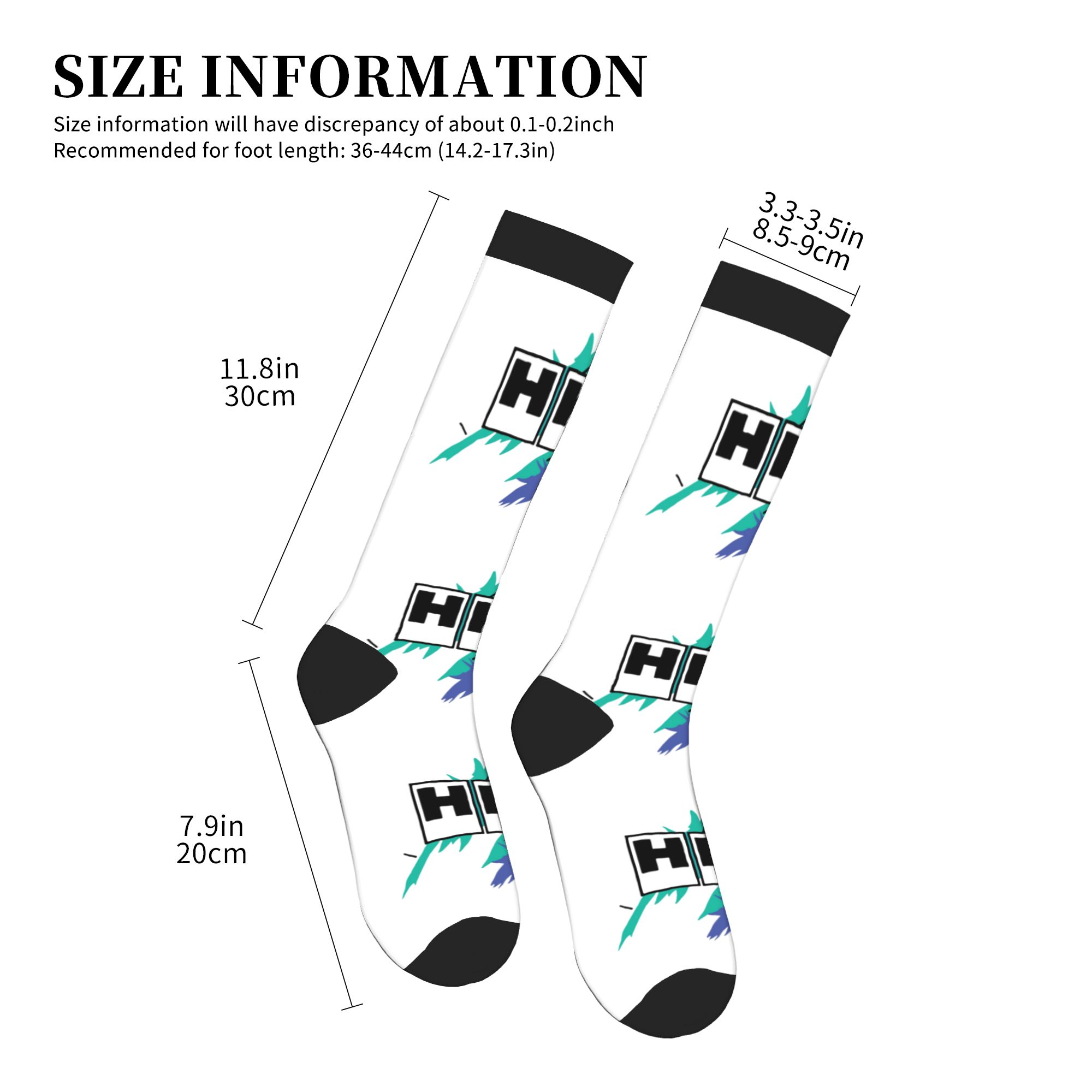 ถุงเท้าลายแฟชั่น HKS โลโก้สไตล - Vintage Fashion Prints บทวิจารณ์และราคา