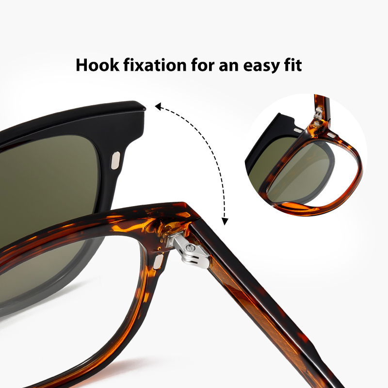 แว่นกันแดดแฟชั่นแบบหนีบสำหรับผ - Vintage Fashion Luxury บทวิจารณ์และราคา