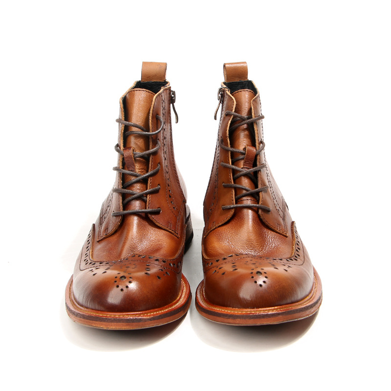 Vintage Mensข้อเท้ารองเท้าเชลซ - Vintage Fashion Luxury บทวิจารณ์และราคา