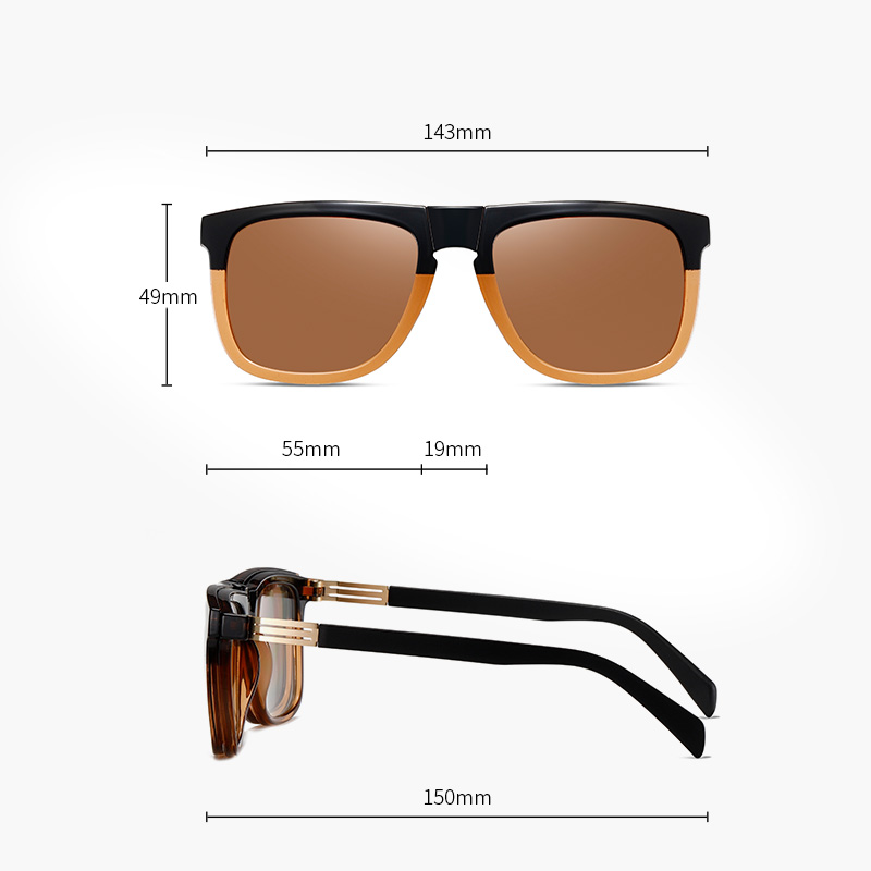 แว่นกันแดดแบบหนีบ แว่นกันแดดโพ - Vintage Fashion Luxury บทวิจารณ์และราคา