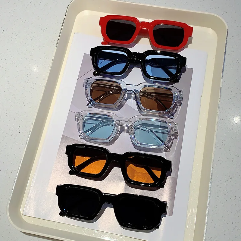 แว่นกันแดดกรอบสี่เหลี่ยมวินเทจ - Vintage Fashion Luxury บทวิจารณ์และราคา