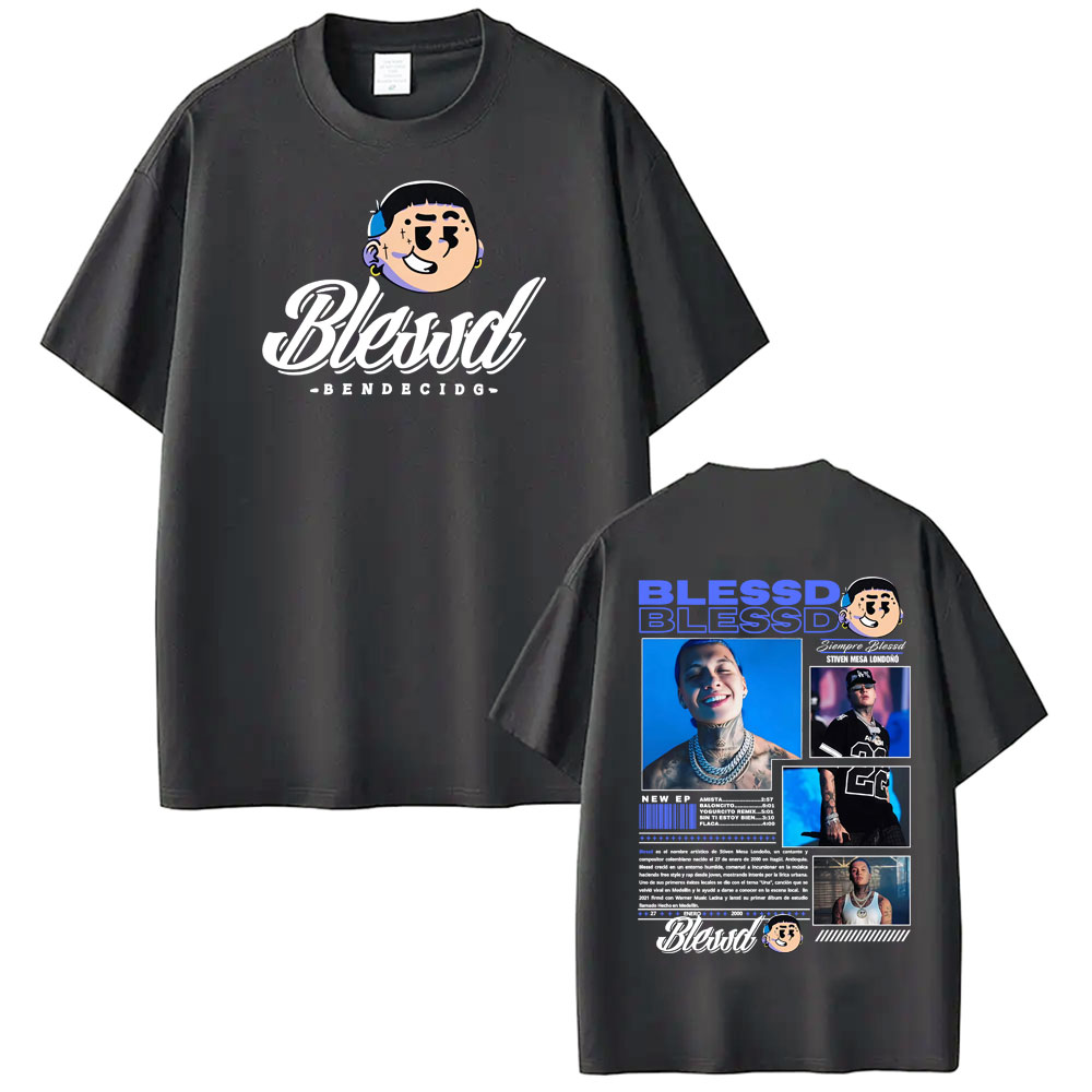 เสื้อยืดลายกราฟิก Blessd El Be - Vintage Fashion For Sale บทวิจารณ์และราคา