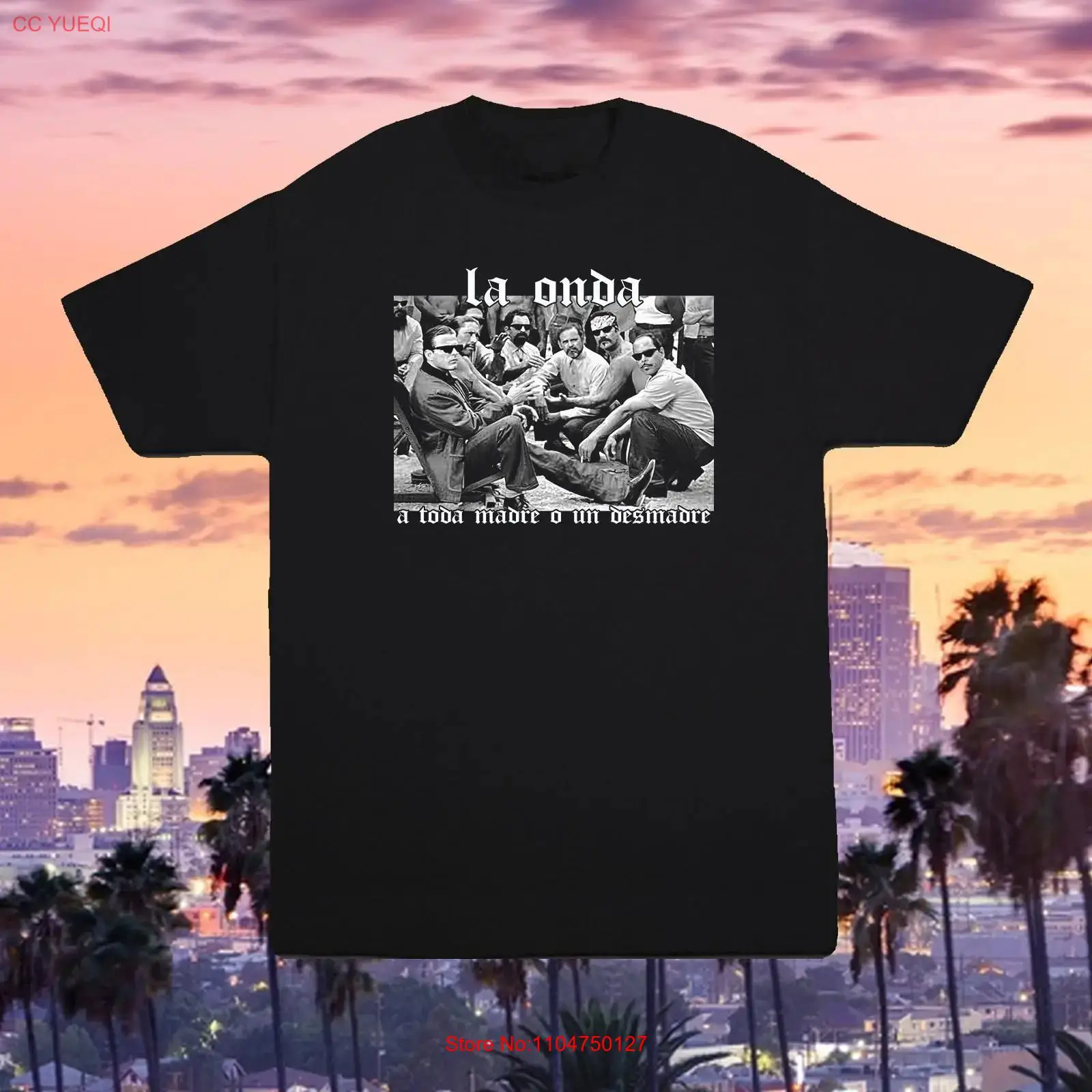 เสื้อยืด La Onda Blood In Out  - Vintage Fashion La บทวิจารณ์และราคา