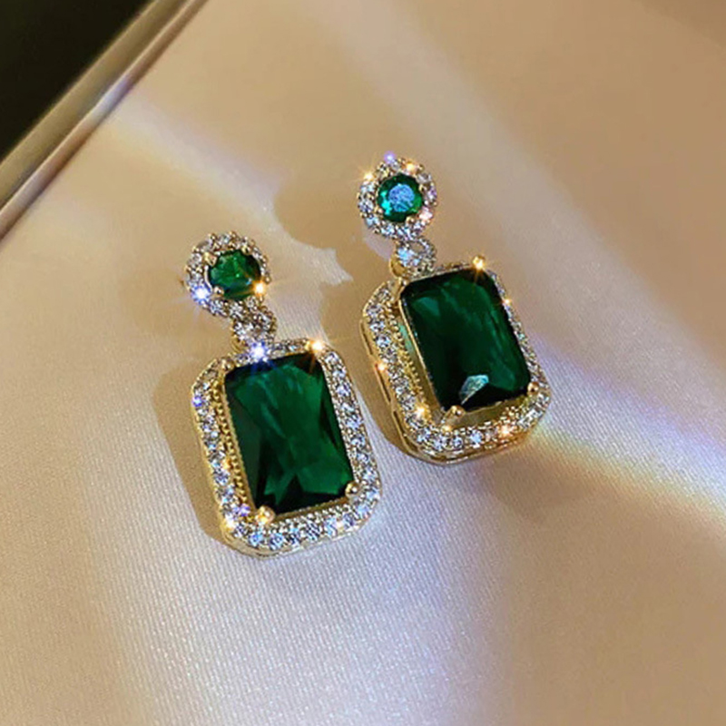 ต่างหูหมั้นงานแต่งงานผู้หญิงหร - Vintage Fashion Faire บทวิจารณ์และราคา