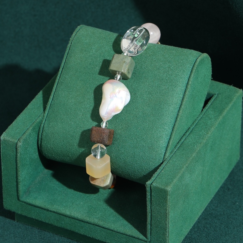 สร้อยข้อมือวินเทจเคลือบสีดำประ - Vintage Fashion Luxury บทวิจารณ์และราคา