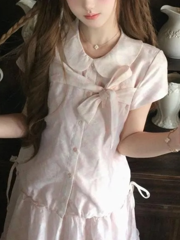 เสื้อคอปีเตอร์แพนสไตล์วินเทจญี - Vintage Fashion Fabrics บทวิจารณ์และราคา